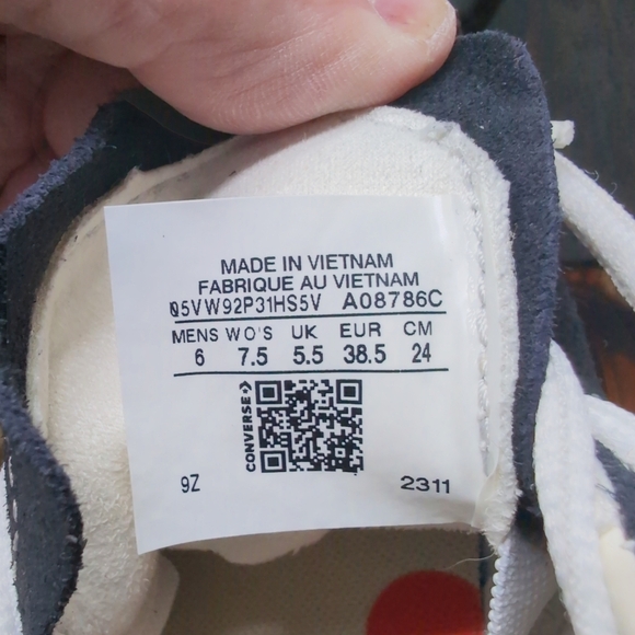 Black M 6 W 7.5 Converse X You Golf Wang Star Low-Top Sneakers Tyler The Creator - Picture 10 of 12